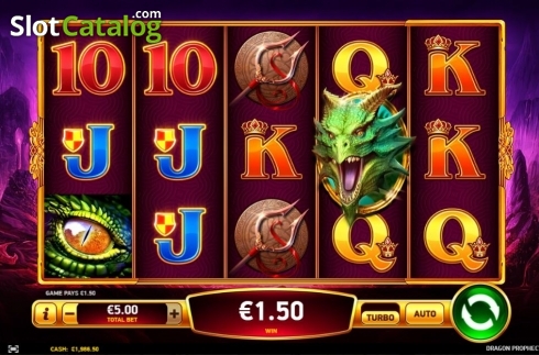 Οθόνη3. Dragon Prophecy Κουλοχέρης