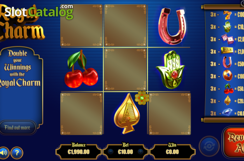 Οθόνη3. Royal Charm Scratch Κουλοχέρης