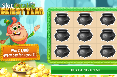 Οθόνη2. The Luckiest Year Scratch Κουλοχέρης