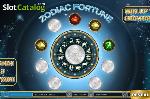 Οθόνη3. Zodiac Fortune Scratch Κουλοχέρης