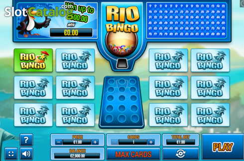 Οθόνη2. Rio Bingo Κουλοχέρης 