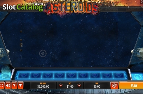 Οθόνη2. Asteroids Instant Win Κουλοχέρης