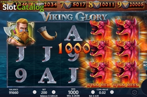 Οθόνη7. Viking Glory Κουλοχέρης