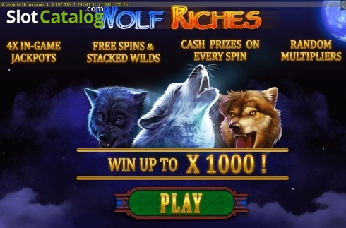 Οθόνη2. Wolf Riches Κουλοχέρης