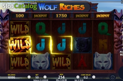Οθόνη6. Wolf Riches Κουλοχέρης