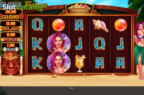 Οθόνη3. Aloha Fortune Κουλοχέρης