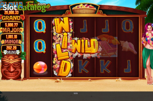 Οθόνη4. Aloha Fortune Κουλοχέρης