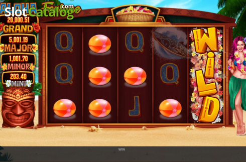 Οθόνη5. Aloha Fortune Κουλοχέρης