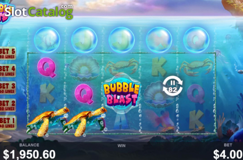 Οθόνη5. Bubble Hits Κουλοχέρης