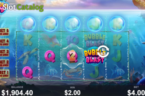 Οθόνη6. Bubble Hits Κουλοχέρης