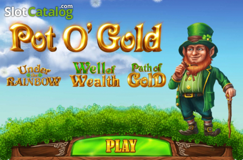 Οθόνη2. Pot O'Gold (Wizard Games) Κουλοχέρης