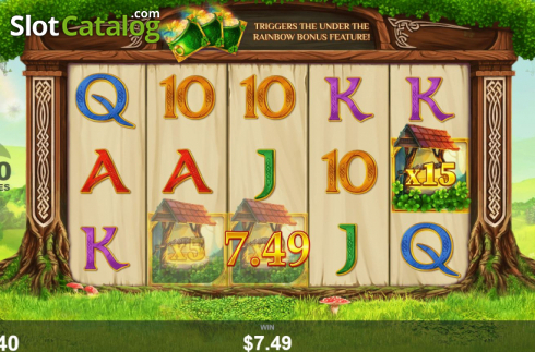 Οθόνη8. Pot O'Gold (Wizard Games) Κουλοχέρης