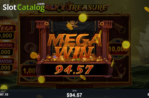 Οθόνη4. Jack's Treasure Κουλοχέρης 