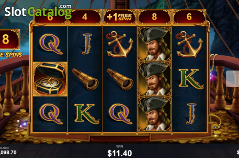 Οθόνη7. Jack's Treasure Κουλοχέρης 