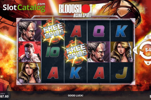 Οθόνη4. Bloodshot Rising Spirit Κουλοχέρης 