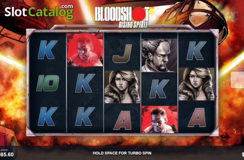 Οθόνη5. Bloodshot Rising Spirit Κουλοχέρης 