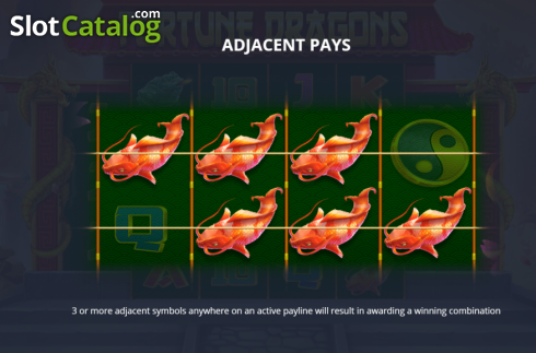 Οθόνη9. Fortune Dragons (Wizard Games) Κουλοχέρης