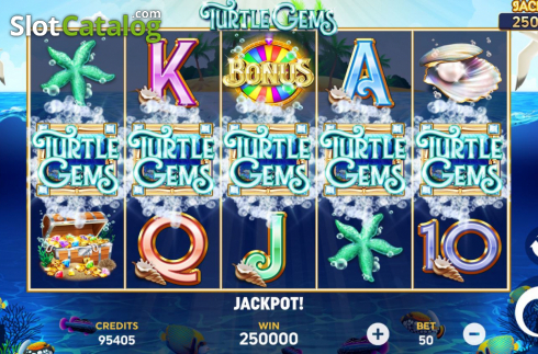 Οθόνη5. Turtle Gems Κουλοχέρης 
