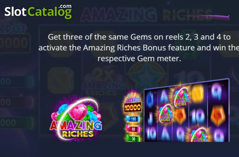 Οθόνη9. Amazing Riches Κουλοχέρης