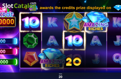Οθόνη3. Amazing Riches Κουλοχέρης