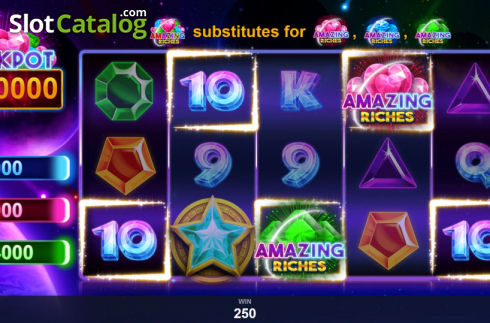 Οθόνη5. Amazing Riches Κουλοχέρης