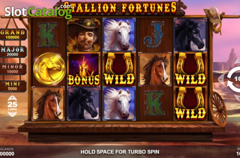 Οθόνη3. Stallion Fortunes Κουλοχέρης