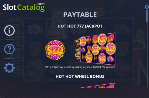 Οθόνη7. Hot Hot 777s Κουλοχέρης