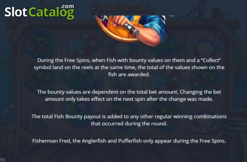 Οθόνη8. Fishermans Bounty Κουλοχέρης