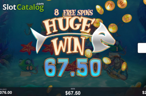 Οθόνη7. Fishermans Bounty Κουλοχέρης