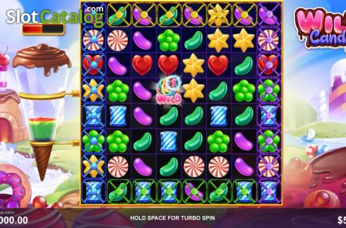 Οθόνη2. Wild Candy (Wizard Games) Κουλοχέρης
