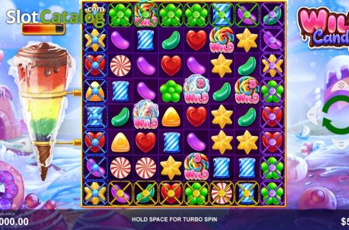 Οθόνη6. Wild Candy (Wizard Games) Κουλοχέρης