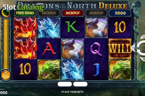 Οθόνη3. Dragons of the North Deluxe Κουλοχέρης