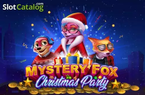 Mystery Fox Christmas Party Λογότυπο Mystery Fox Christmas Party Λογότυπο