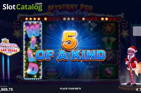 Οθόνη4. Mystery Fox Christmas Party Κουλοχέρης