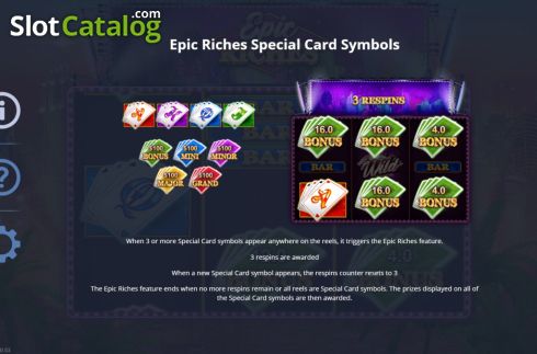 Οθόνη9. Epic Riches Κουλοχέρης
