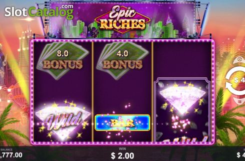 Οθόνη4. Epic Riches Κουλοχέρης