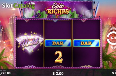 Οθόνη5. Epic Riches Κουλοχέρης