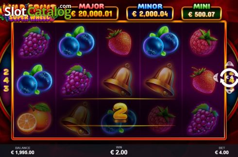 Οθόνη5. Wild Fruit Super Wheel Κουλοχέρης