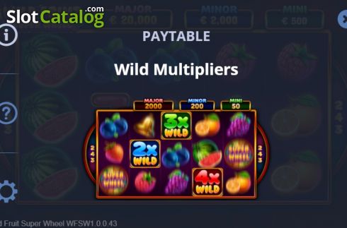 Οθόνη6. Wild Fruit Super Wheel Κουλοχέρης