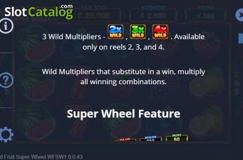Οθόνη7. Wild Fruit Super Wheel Κουλοχέρης