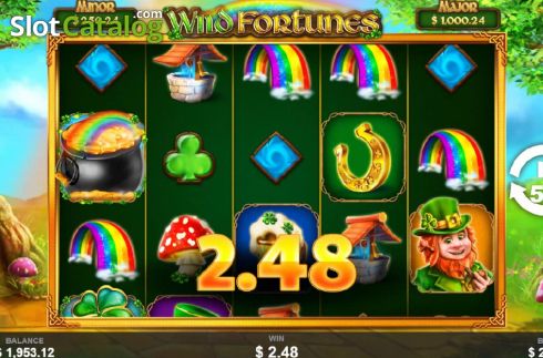 Οθόνη3. Wild Fortunes (Wizard Games) Κουλοχέρης 