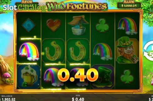 Οθόνη4. Wild Fortunes (Wizard Games) Κουλοχέρης 