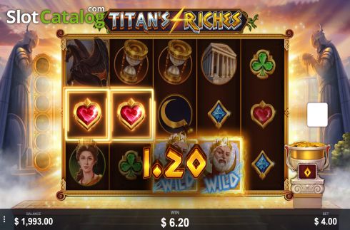 Οθόνη3. Titan's Riches Κουλοχέρης