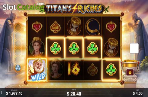 Οθόνη5. Titan's Riches Κουλοχέρης