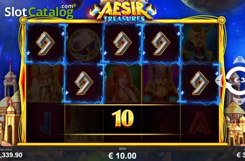 Οθόνη3. Aesir Treasures Κουλοχέρης