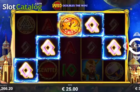 Οθόνη7. Aesir Treasures Κουλοχέρης