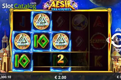 Οθόνη5. Aesir Treasures Κουλοχέρης