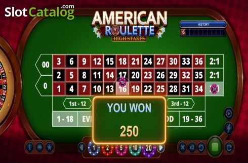 Οθόνη5. American Roulette High Stakes (Wizard Games) Κουλοχέρης 