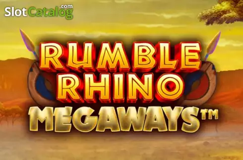 Rumble Rhino Megaways Λογότυπο