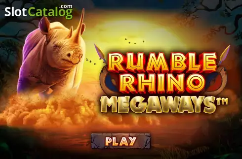 Οθόνη2. Rumble Rhino Megaways Κουλοχέρης 